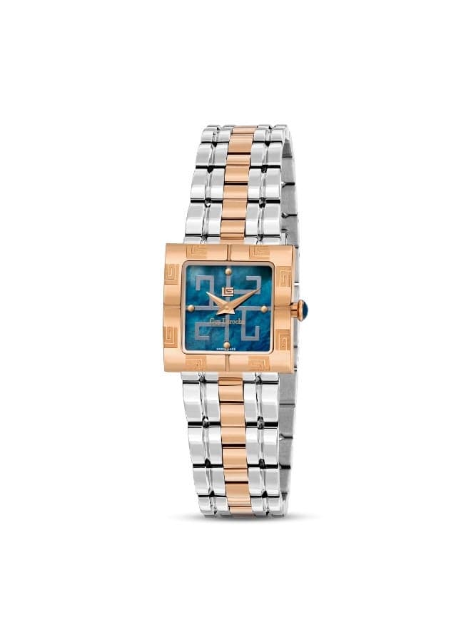 Camille Blue Dial Rose Gold Steel Bracelet Watch 23mm - Image 1