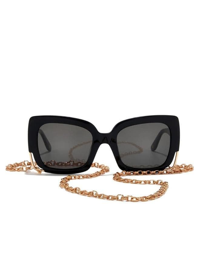 30Sundays SOLIS Cat Eye Sunglasses with Chain - Image 1
