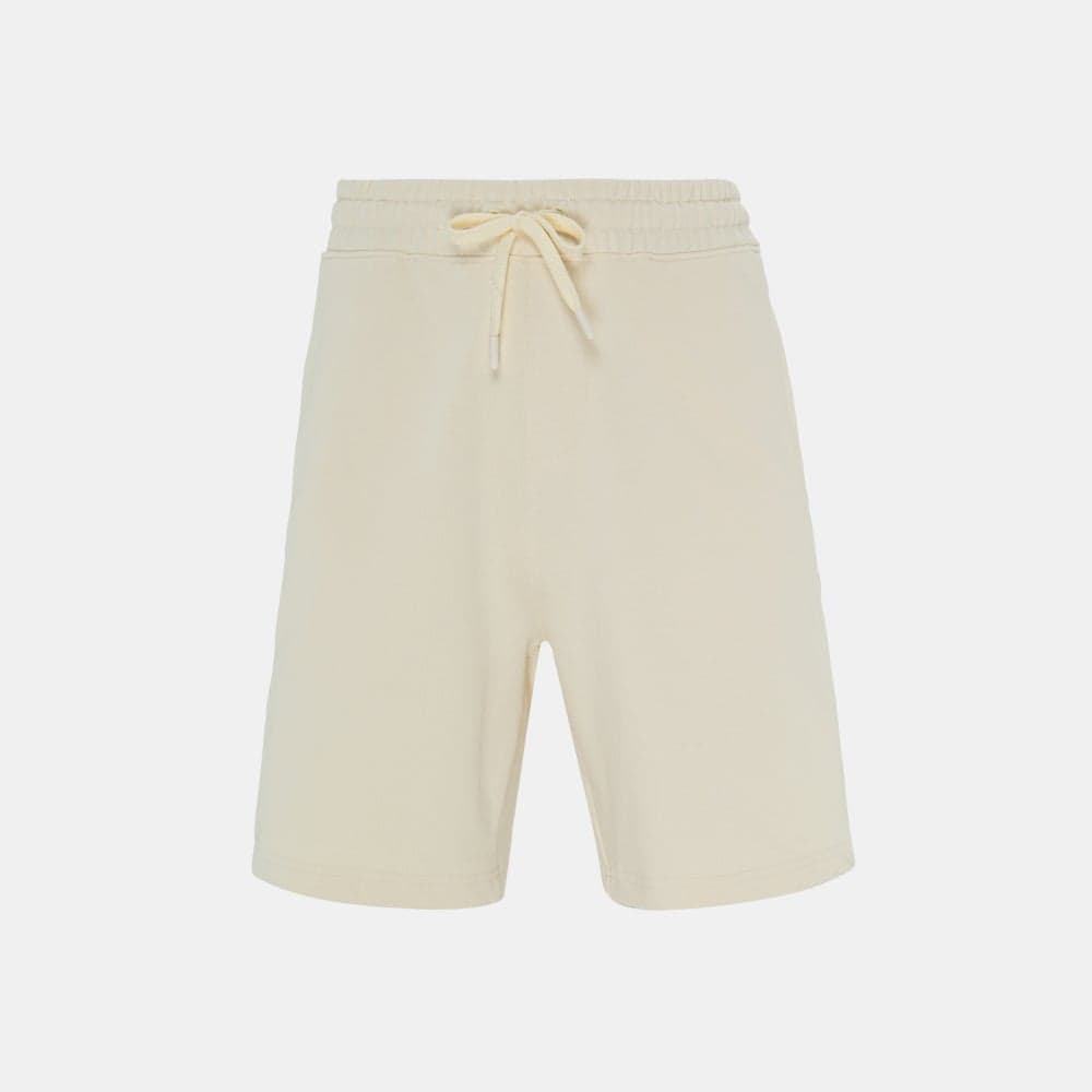 Men’s Classic Cotton Shorts Fos25Mksh01D White - Image 1