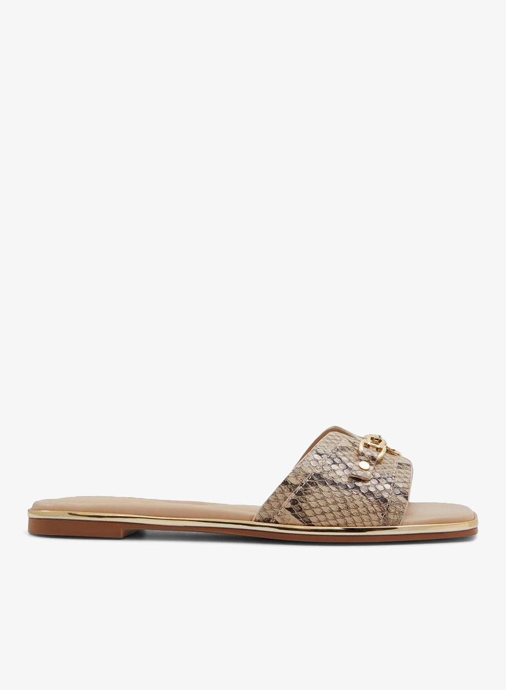 Alamassi967 Printed Flat Slide Sandals - Image 1