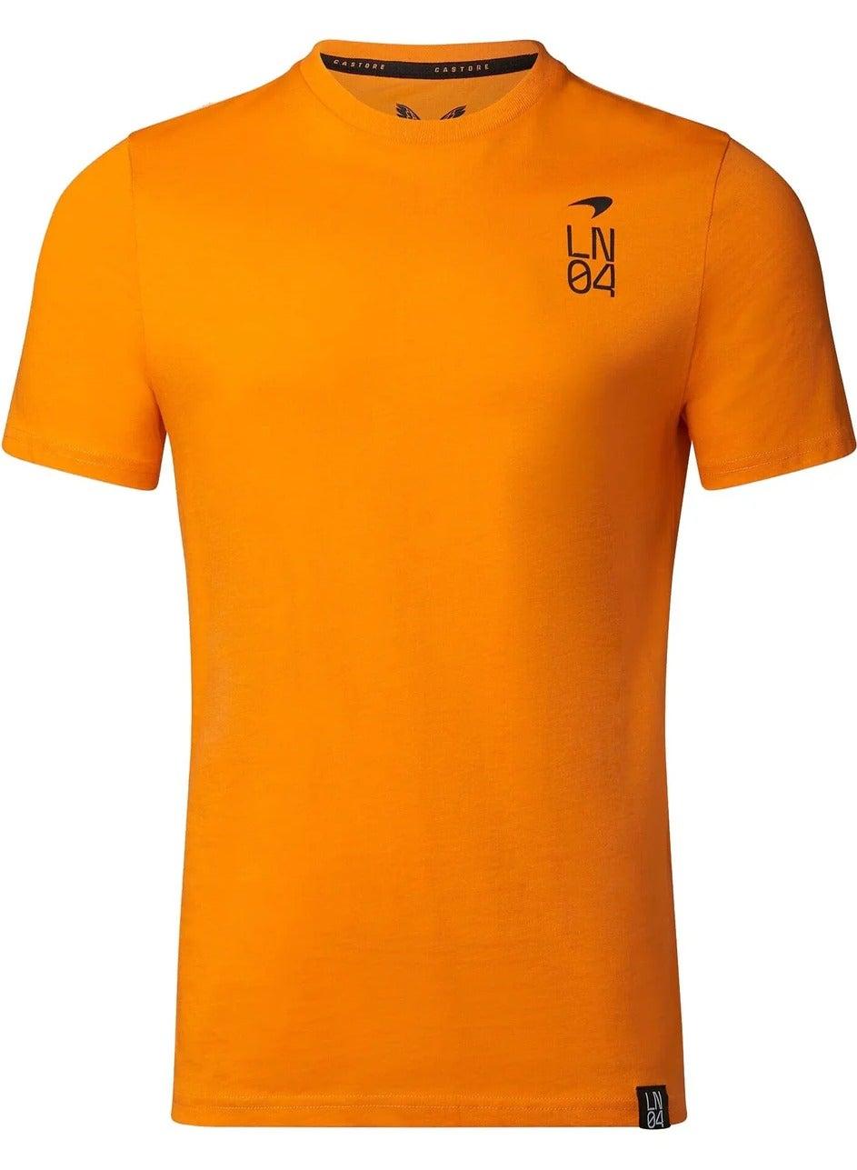McLaren Lando Norris Core Orange T-Shirt - Image 1