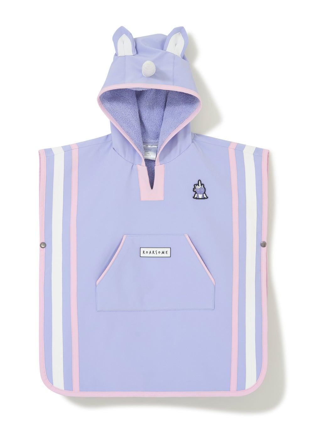 Sparkle The Unicorn Kids Waterproof Poncho Towel - Image 1