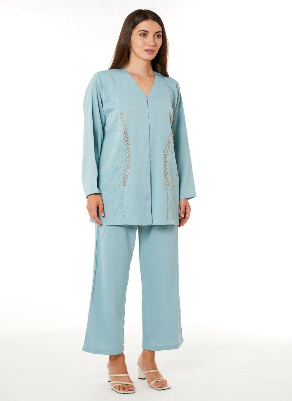MOiSTREET Light Blue Zoom Travel Set - Image 1