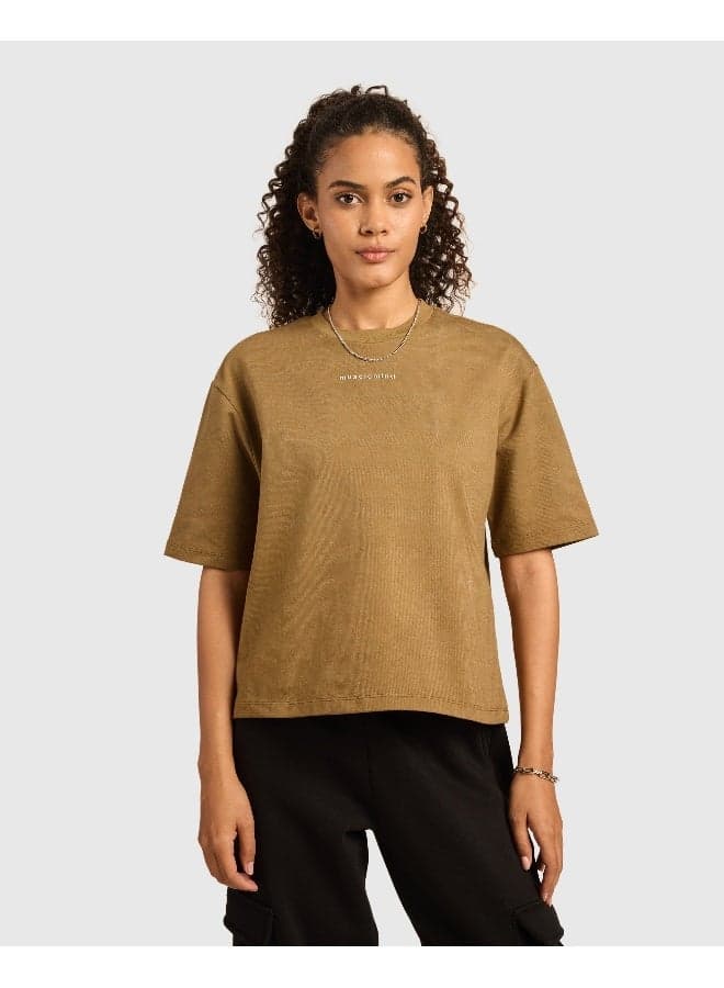 Fierce Oversized Drop Shoulder Graphic Tee Wmmcc24Ots026 - Image 1