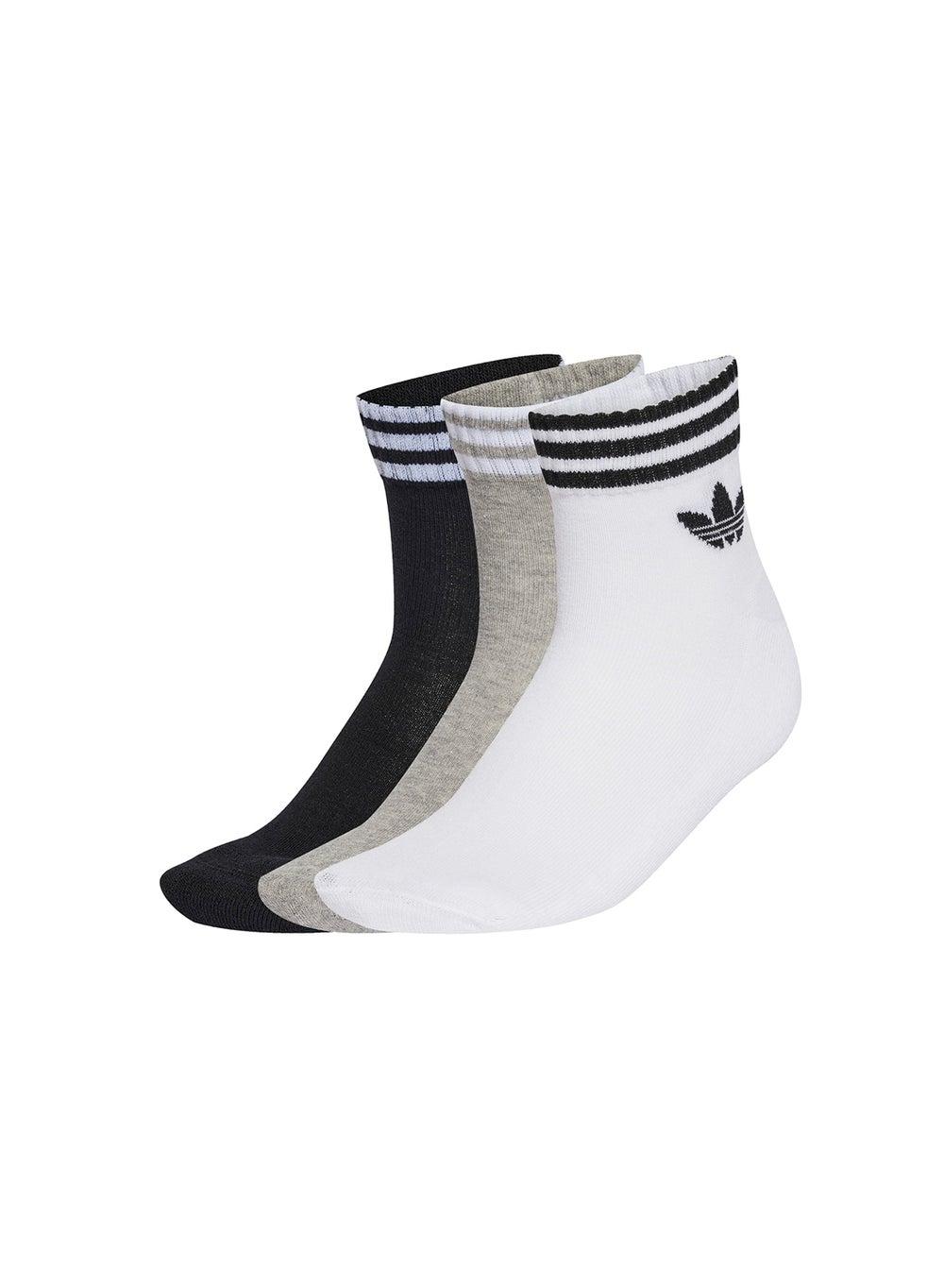 adidas 3-Stripe Ankle Socks 3-Pack Jv7437 - Image 1