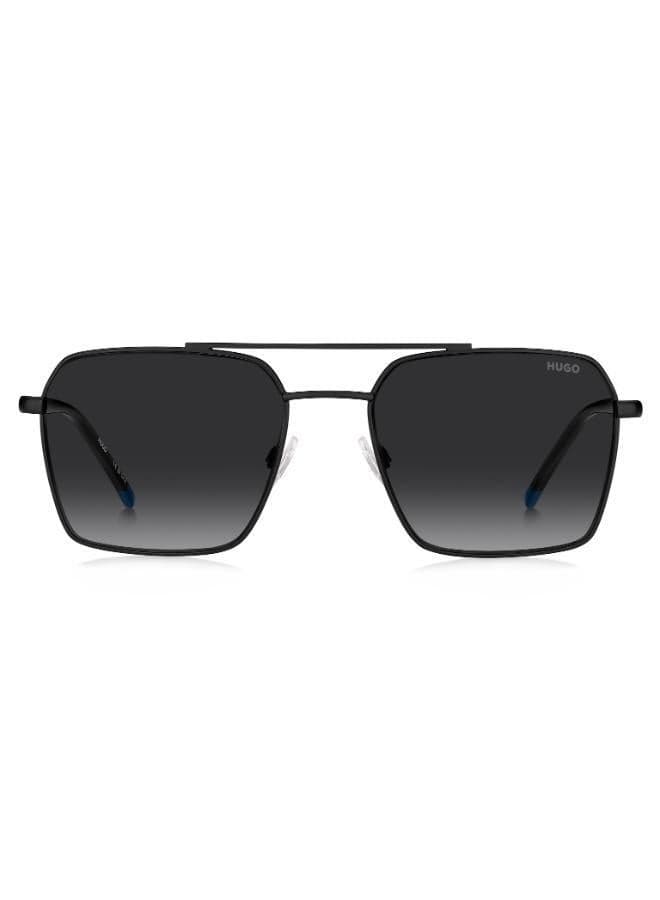 HG 1348/S Rectangular Dark Grey Sunglasses - Image 1