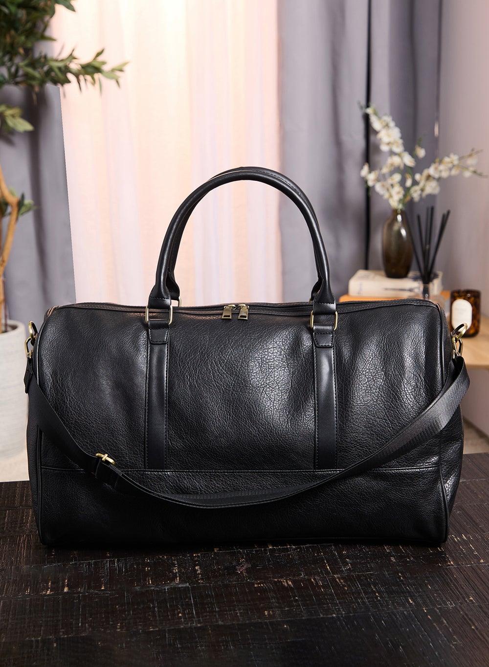 Vl3130 Black Travel Duffle Bag for Men - Image 1
