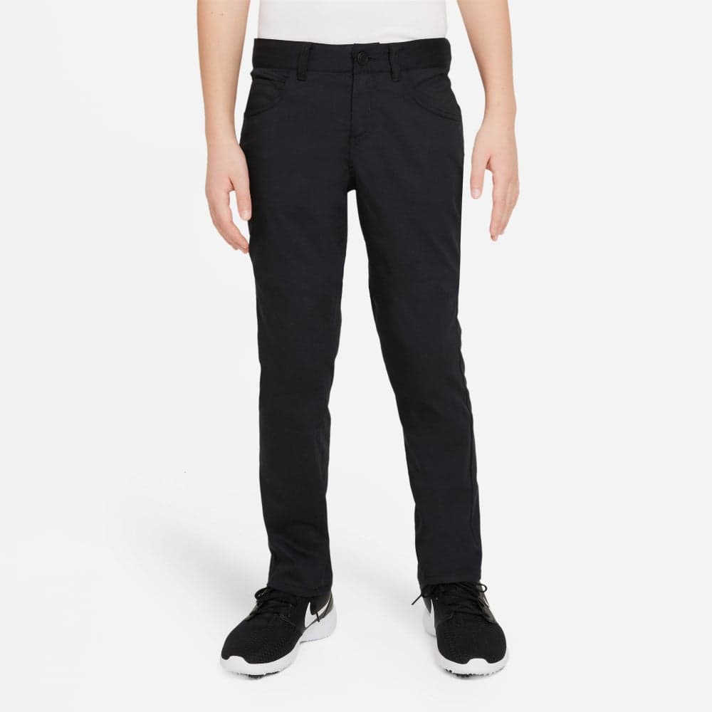 Nike Kids Dri-FIT Golf Pants Black Straight Fit - Image 1