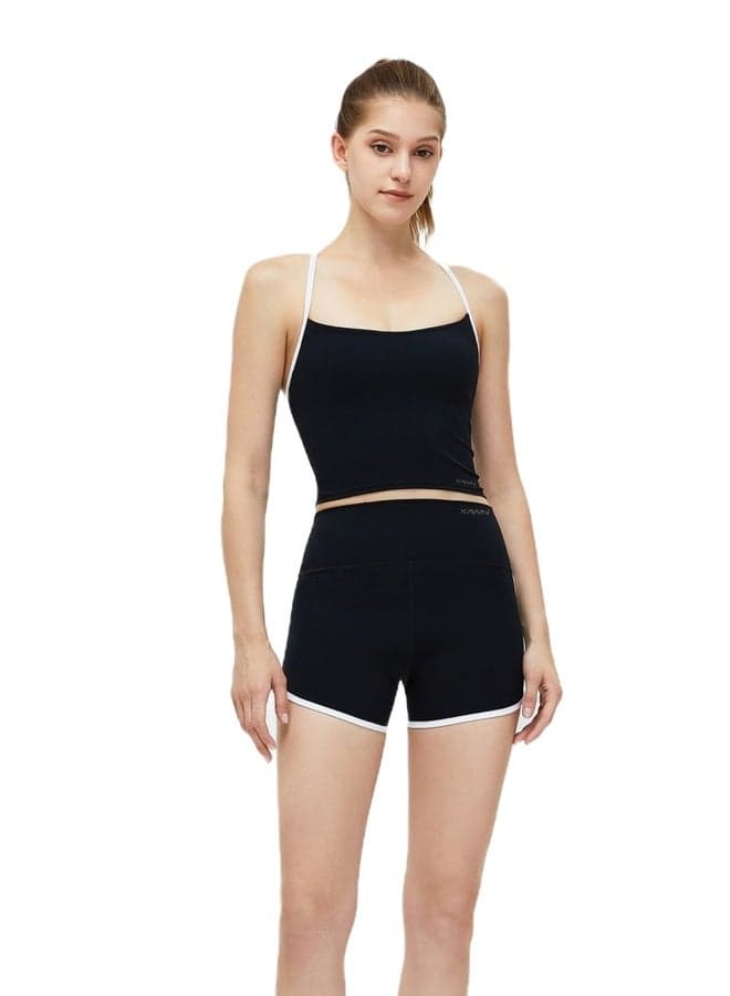 High Waist Sculpting Yoga Shorts 502013Sh - Image 1