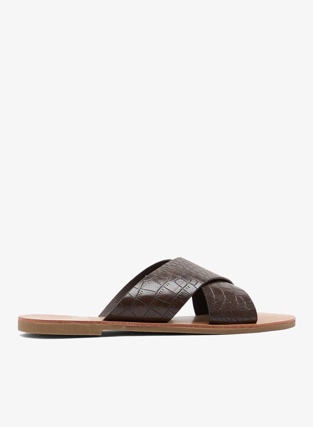 Rovers Cross Strap Flat Sandals Fw7327 - Image 1