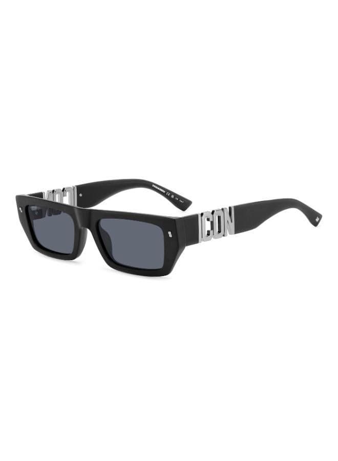 Icon 0011/S Rectangular Flat Top Sunglasses - Image 1