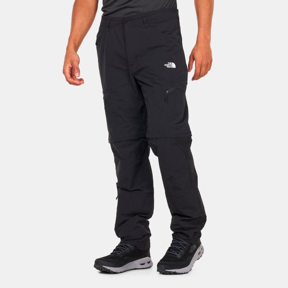 Men’s Exploration Convertible Tapered Pants Black - Image 1
