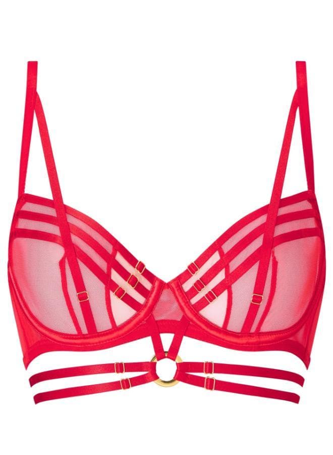Ann Summers Capturing Red Non-Padded Balcony Bra - Image 1