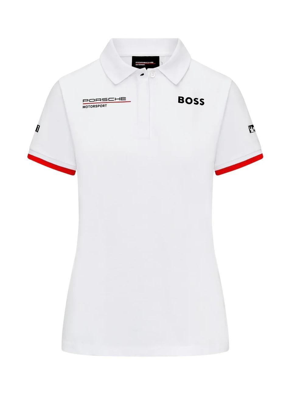 Porsche Motorsport Women’s Team Polo White x BOSS - Image 1