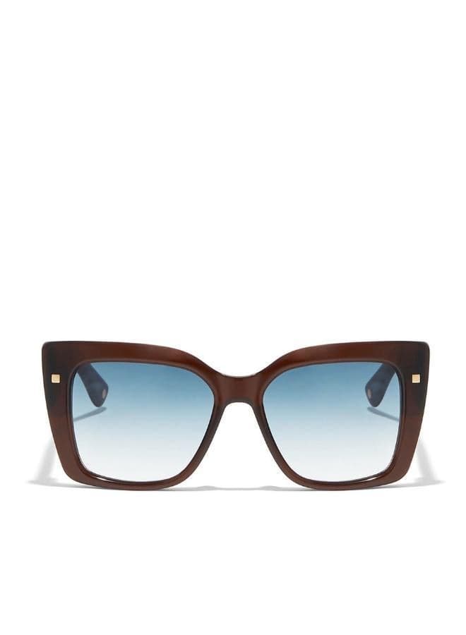 30Sundays Maren Cat Eye Sunglasses UV400 Blue Lens - Image 1