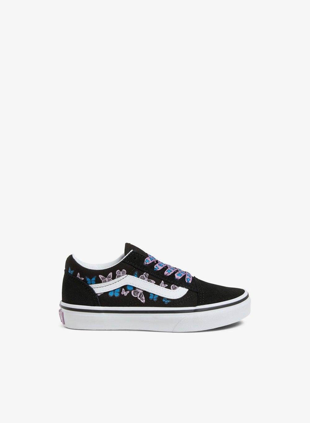 Vans Kids Old Skool Butterfly Sneakers Black - Image 1