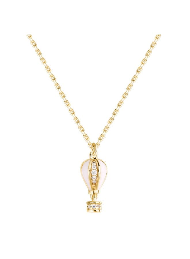 Aria Gold Hot Air Balloon Necklace - Image 1