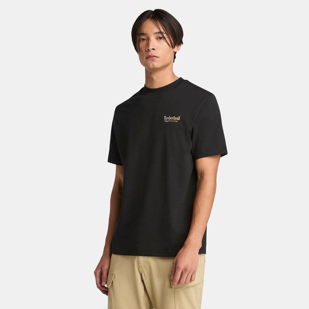 Timberland Men's Rugged Active Graphic Cotton T-Shirt - Image 1