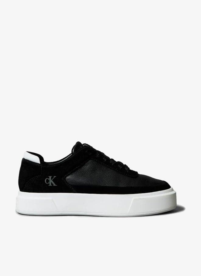 Calvin Klein Low-Top Leather Sneakers Yw0Yw019870Gm - Image 1