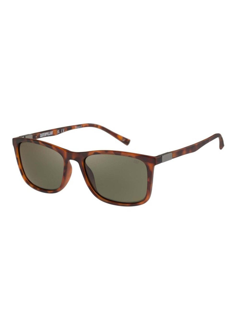 Precision 8513 Polarized Square Sunglasses 55mm Brown - Image 1