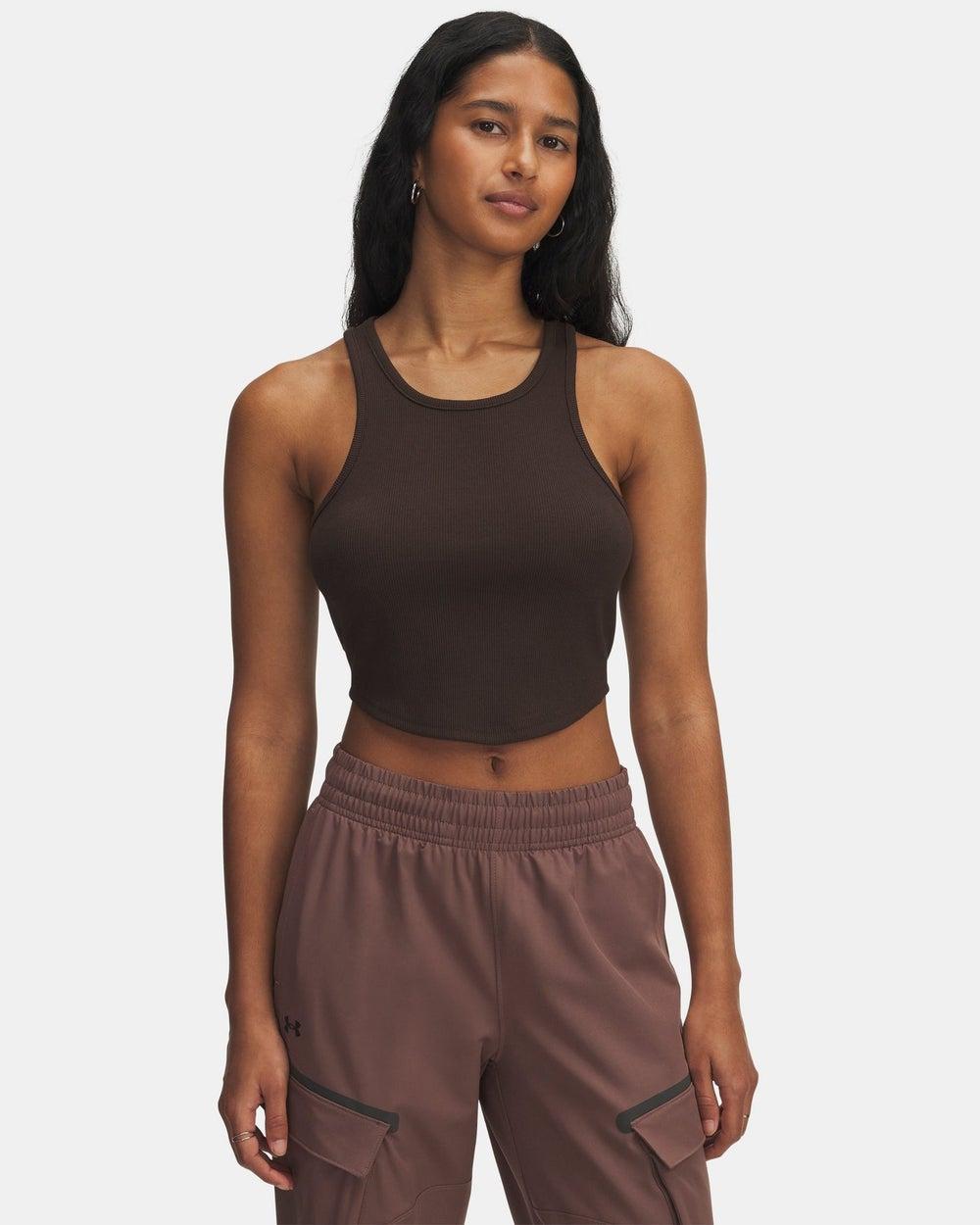 Under Armour Rival Rib Cropped Tank UA1389798 246 - Image 1