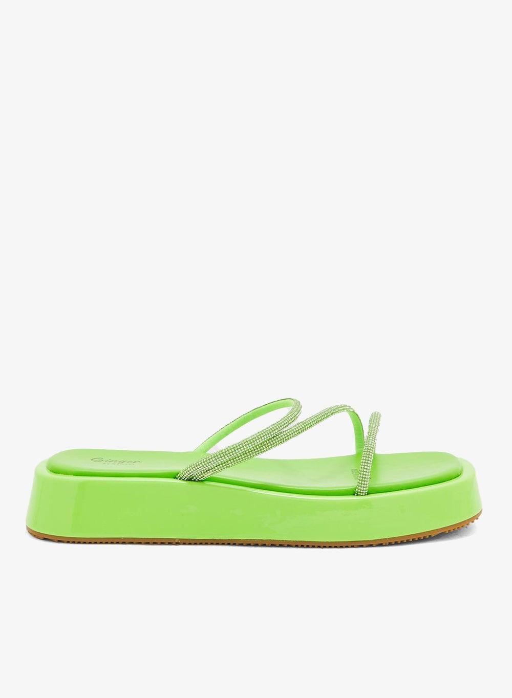 Diamante Embellished Platform Sandal 7015 2 - Image 1