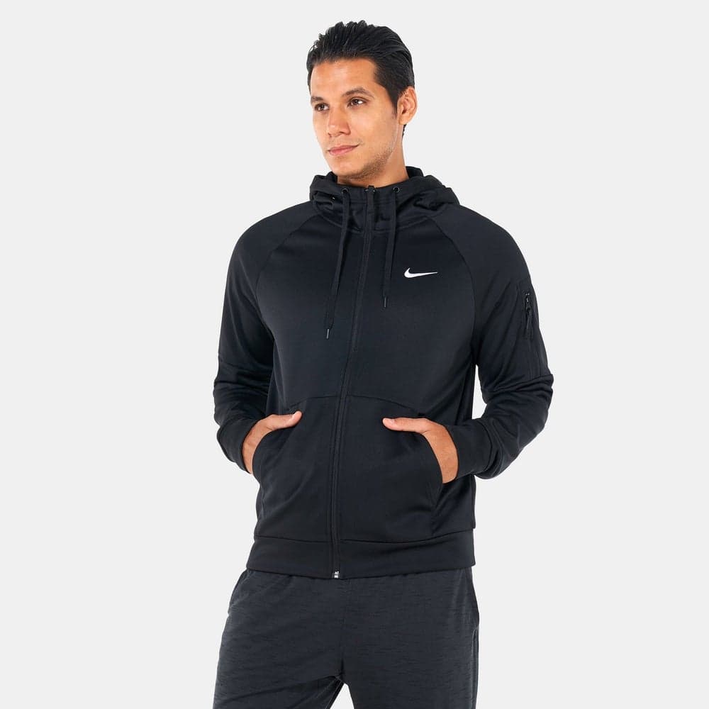 Nike Therma-FIT Men's Training Hoodie Black - Image 1