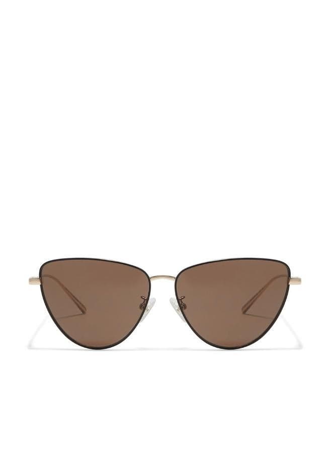 30Sundays EIRA Cat Eye Sunglasses Gold Brown UV400 - Image 1