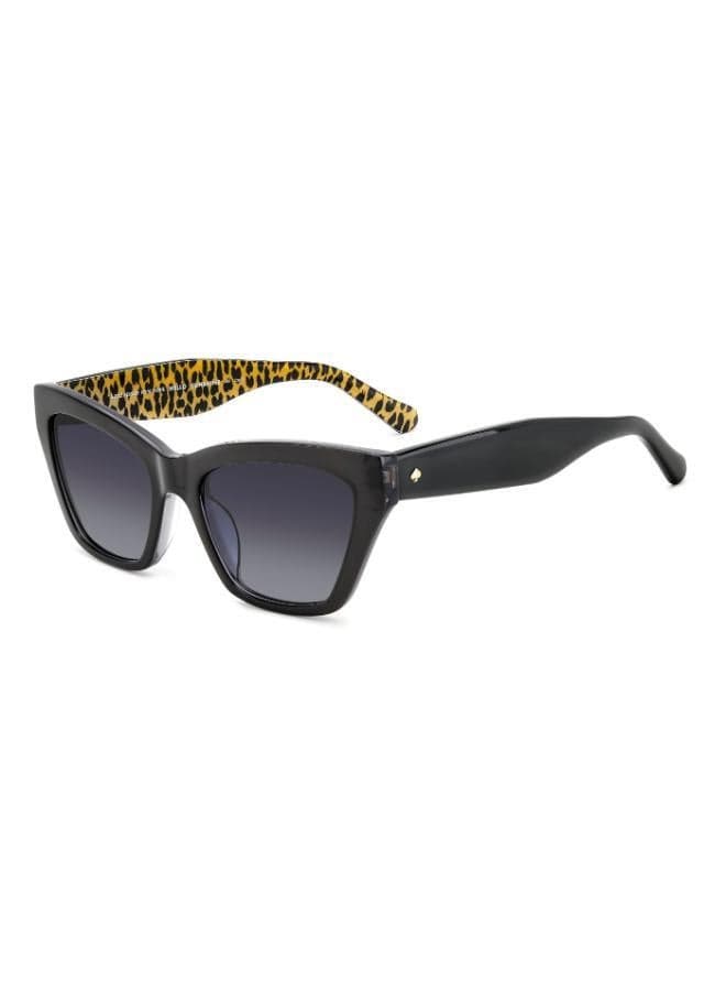 Fay/G/S Rectangular Sunglasses in Dark Grey Shade - Image 1