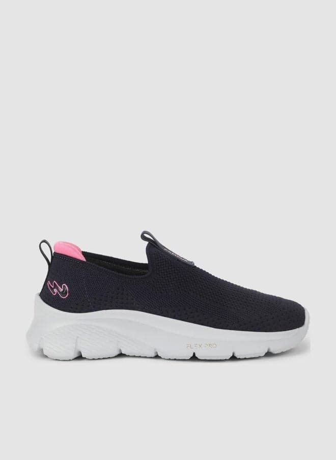 Women’s Navy Slip-On Walking Shoes 22L 953 Lightweight - Image 1