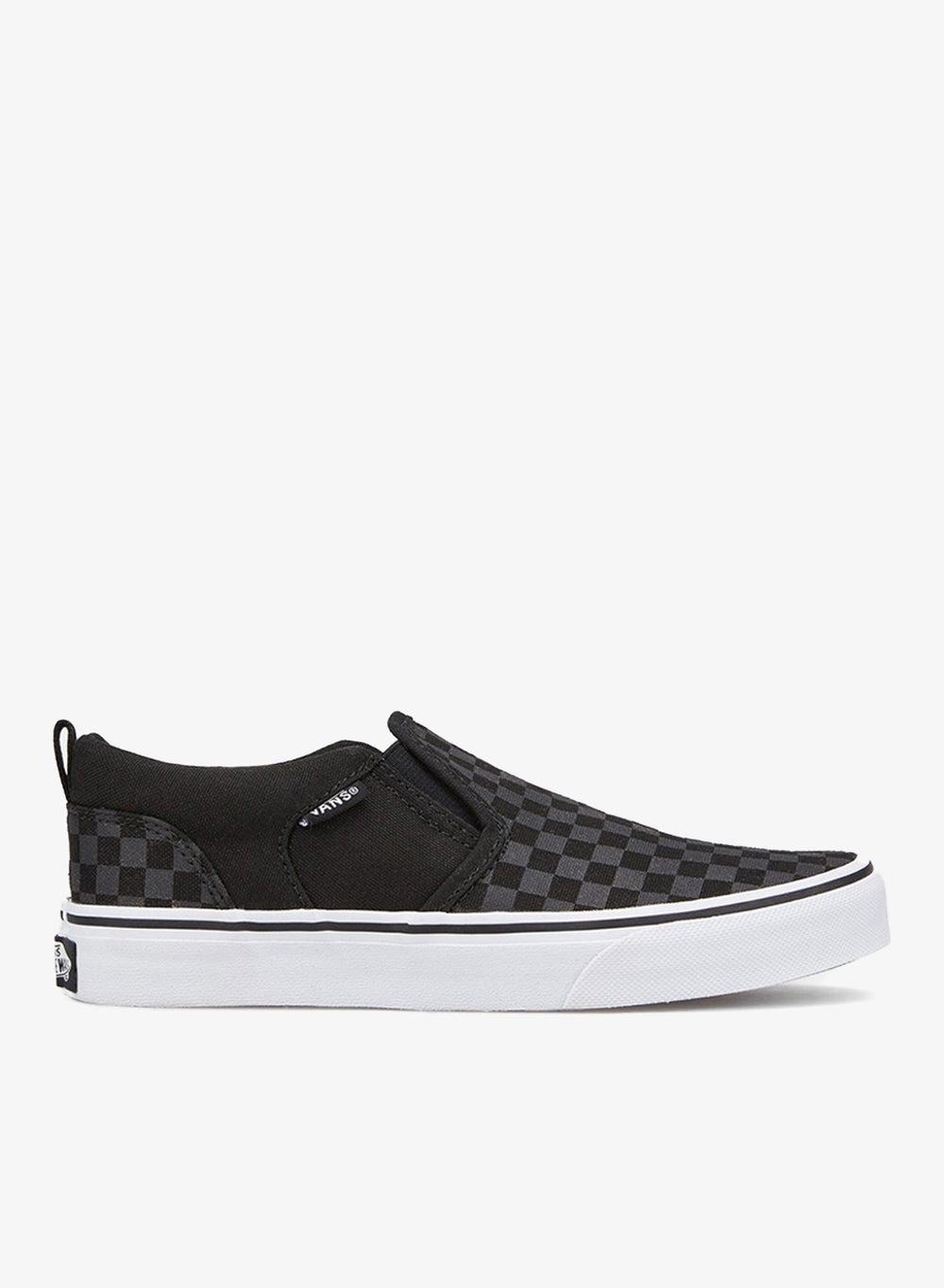 Kids' Asher Slip-On Checkered Sneakers - Image 1