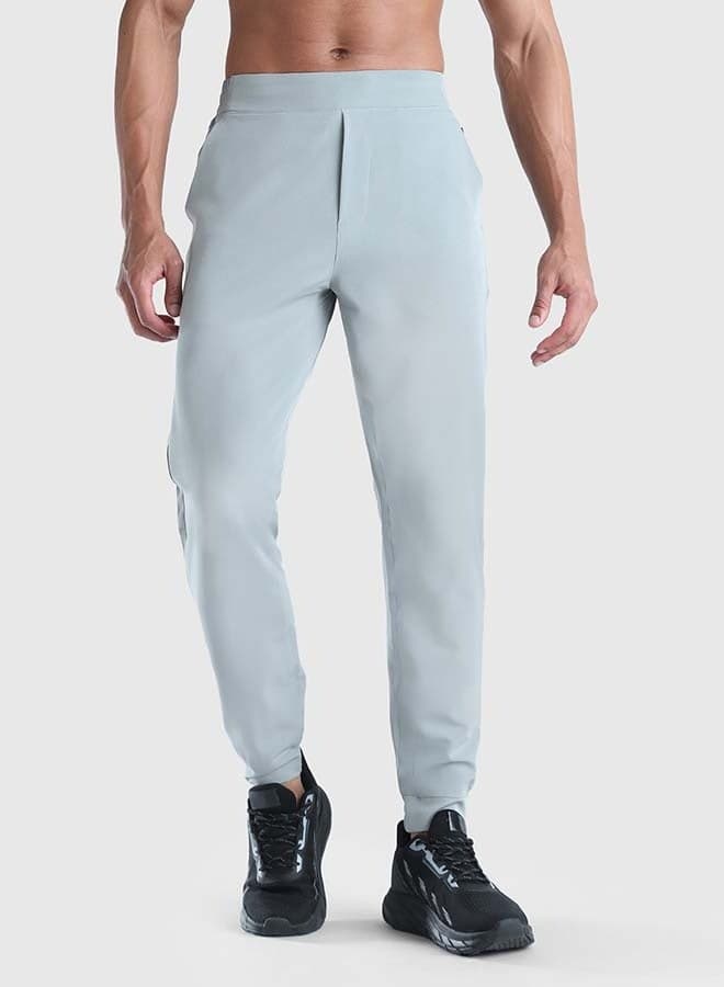 Men’s Tailored Joggers Mccss25Jog019 Light Grey - Image 1
