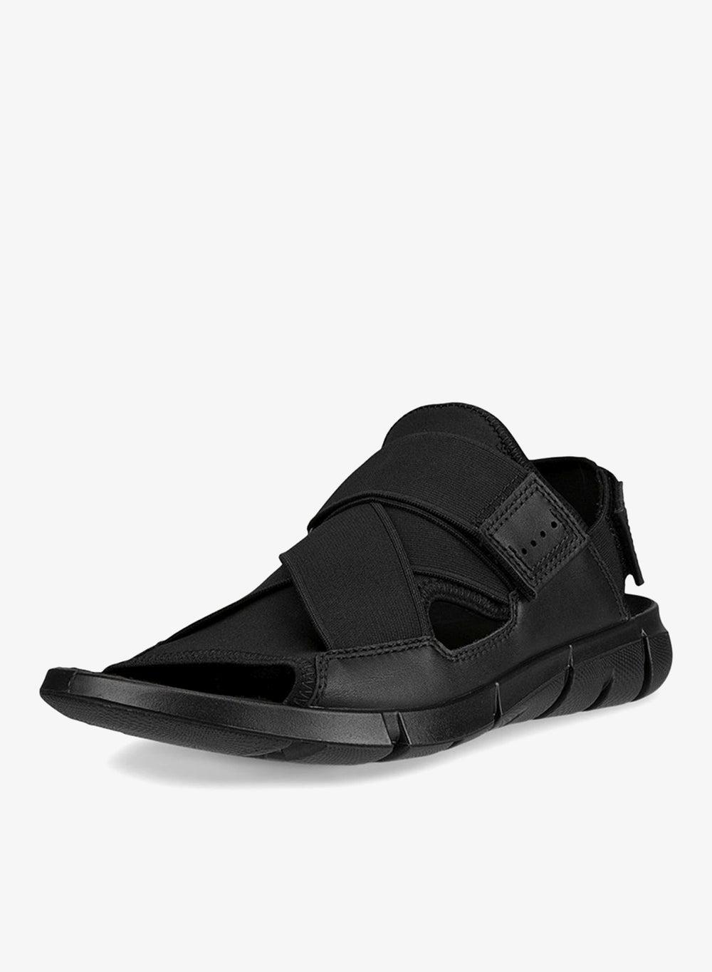 ECCO Intrinsic Men’s Black Nubuck Comfort Sandal - Image 1
