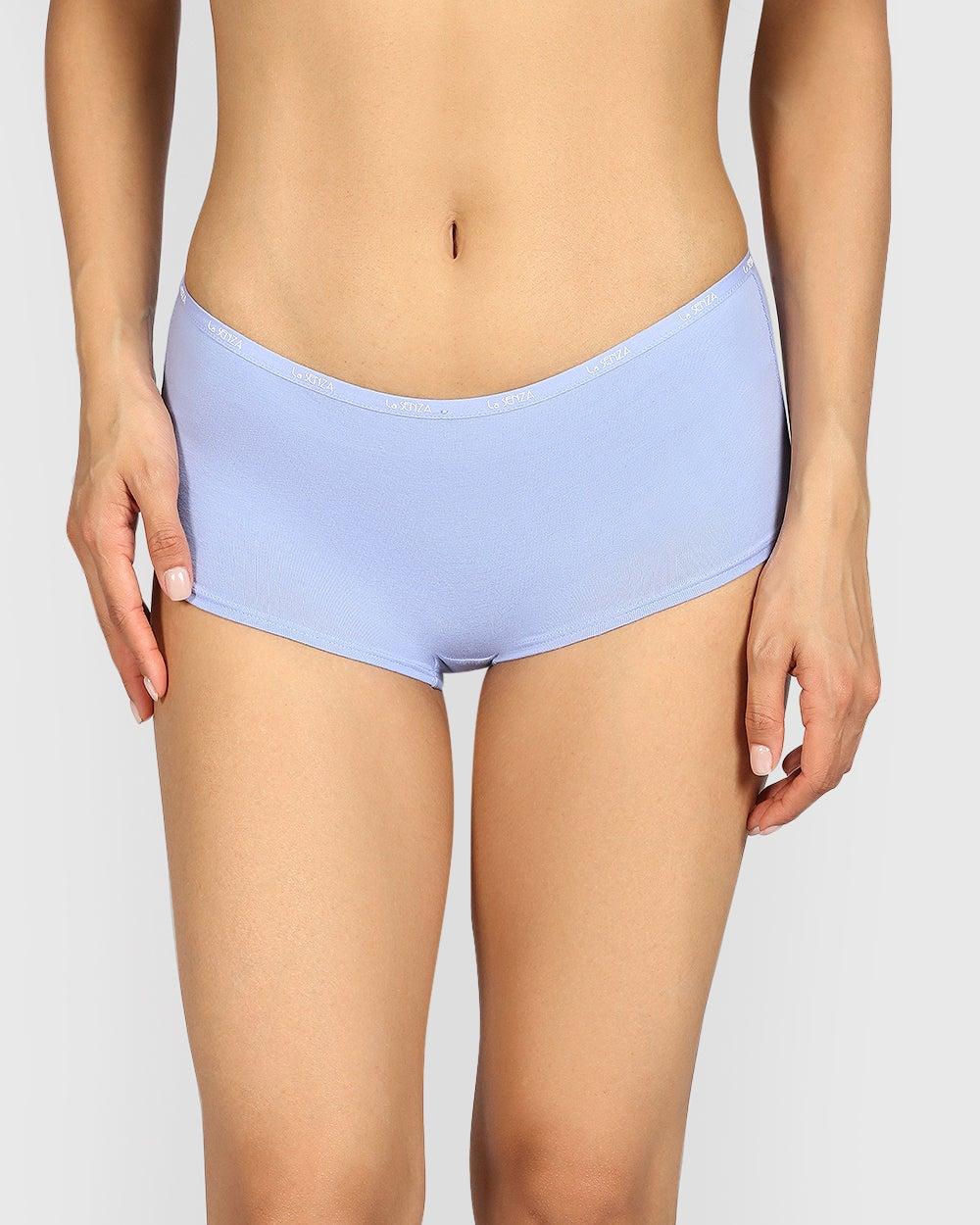 La Senza Remix Cotton Boyshort Lilac Comfort Fit - Image 1