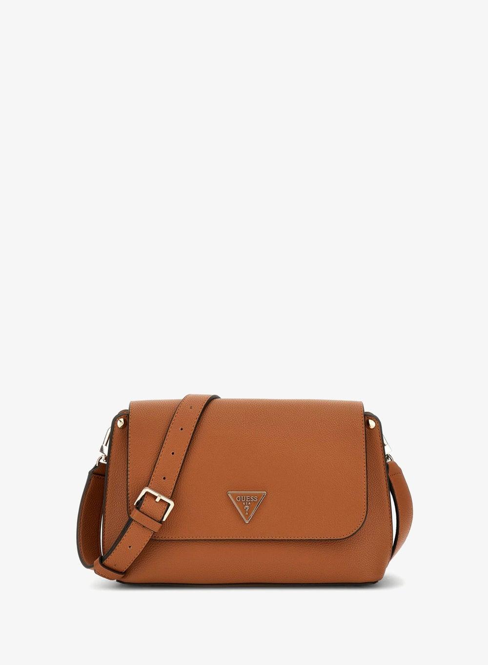 GUESS Meridian II Cognac Crossbody Bag Hwbg6974200 - Image 1