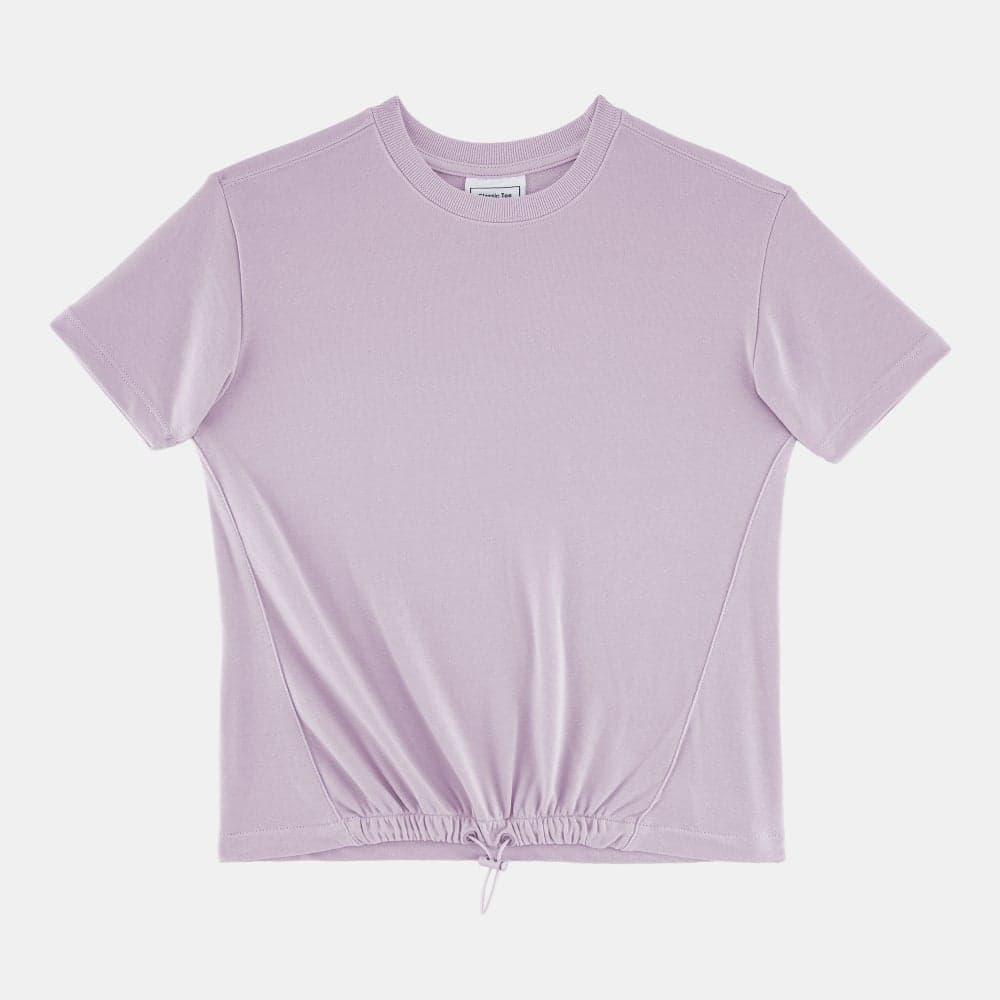 Kids 2.0 Classic Terry T-Shirt Purple Pkgaw24Ct01C - Image 1