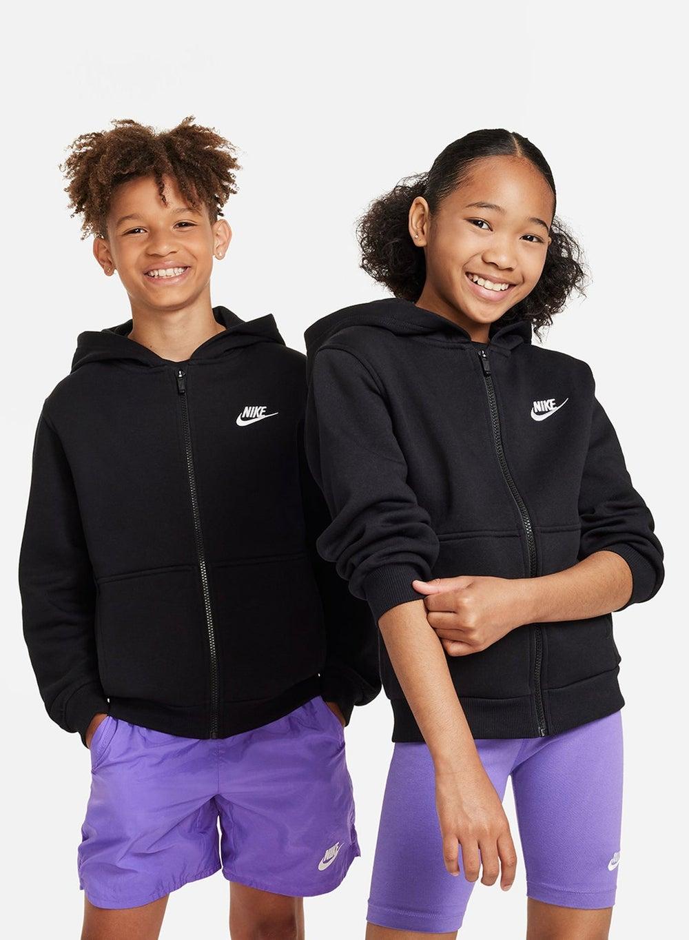 Nike Kids Club Fleece Hoodie FD3004 010 Black - Image 1