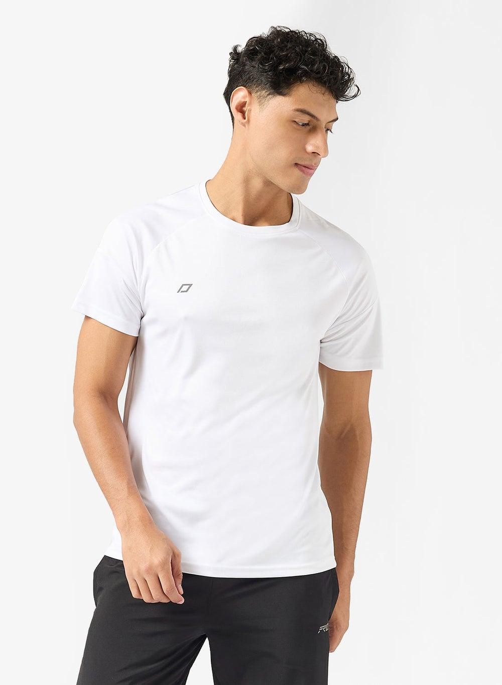 Ad Tee 198 White Performance Training T-Shirt - Image 1