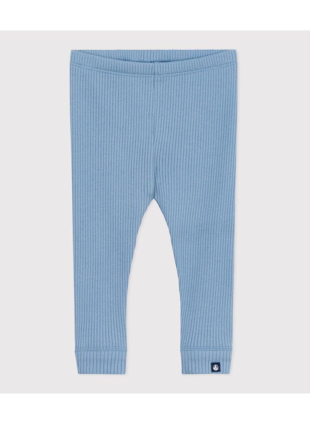 Adriatic Cotton Rib Baby Leggings - Image 1