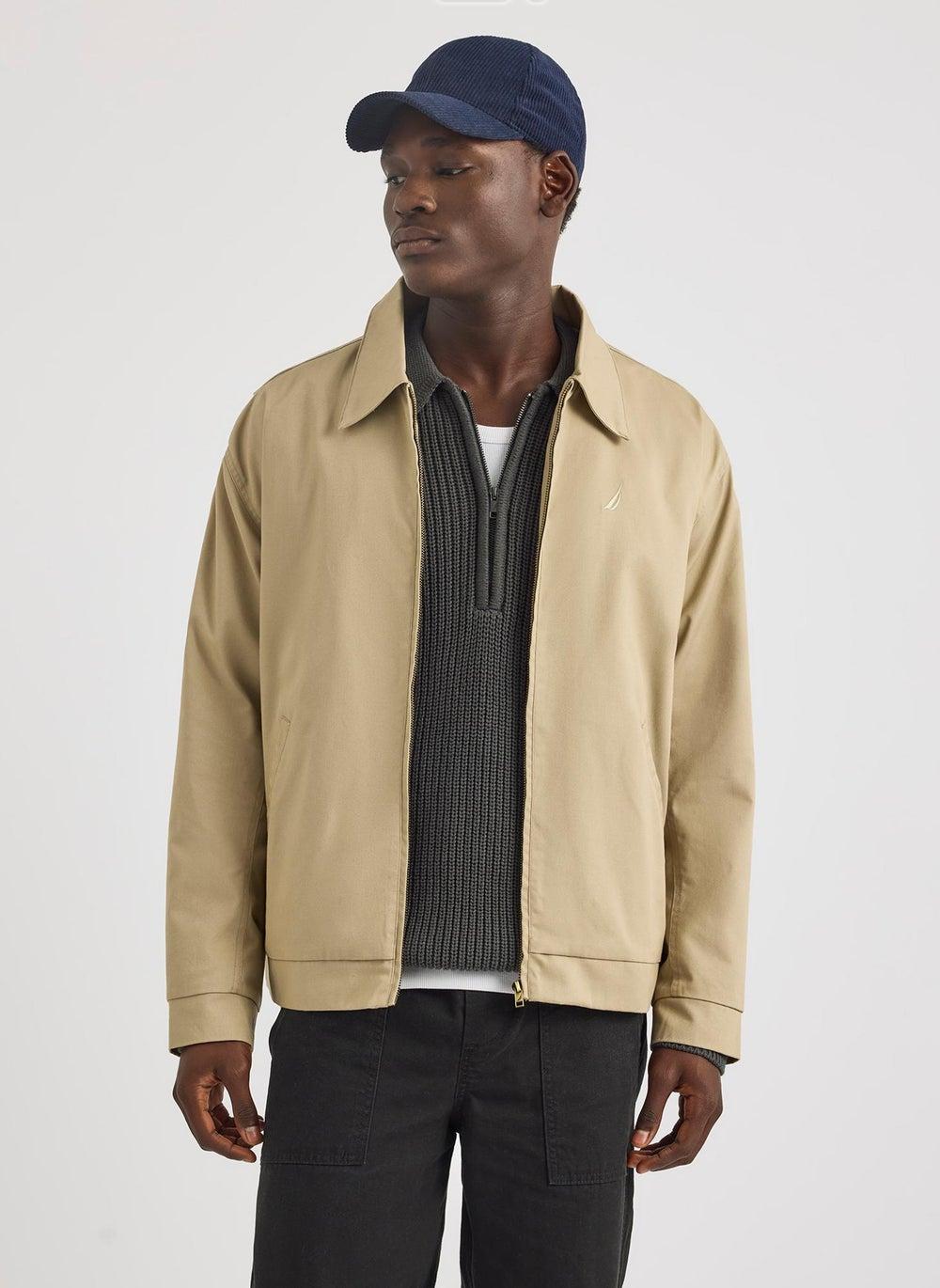 Litus FZ Jacket in Latte Classic Fit - Image 1