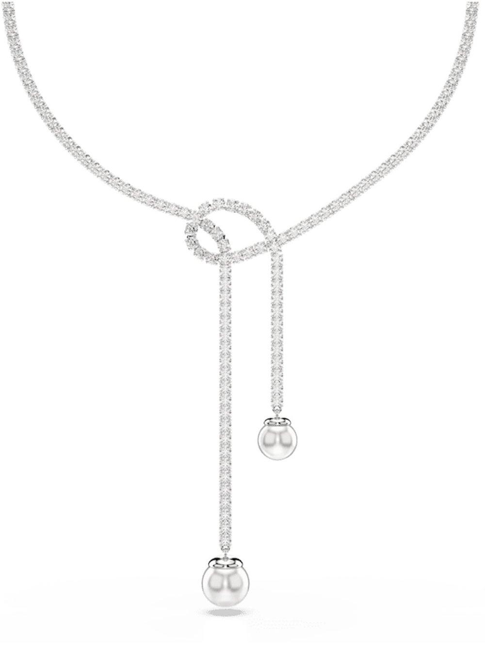 Matrix Pearl Detail Long Necklace 5692416 - Image 1