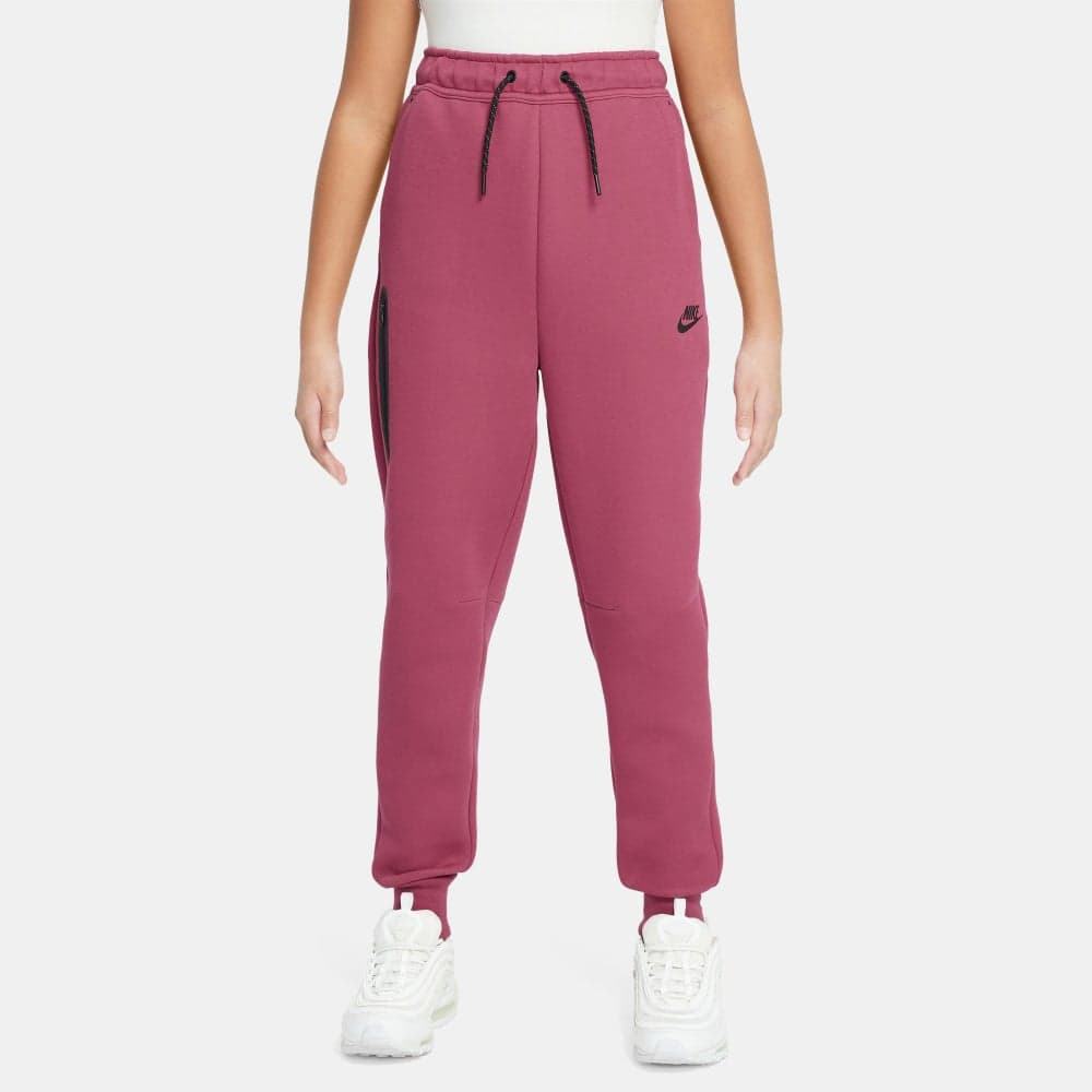 Nike Kids Tech Fleece Joggers Nkhv8698 Maroon - Image 1