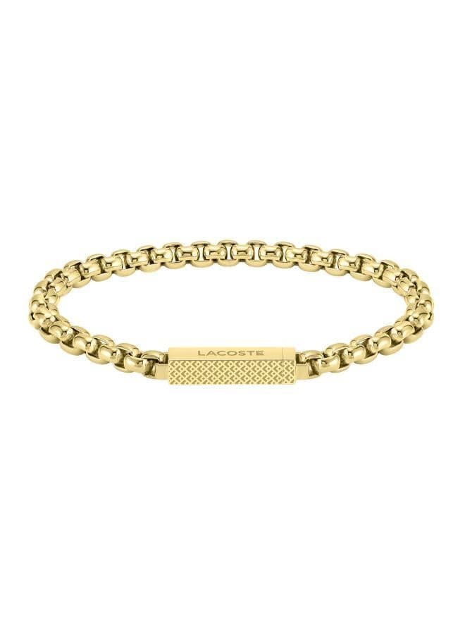 L'Essentiel Gold Script Chain Bracelet 2040124S - Image 1