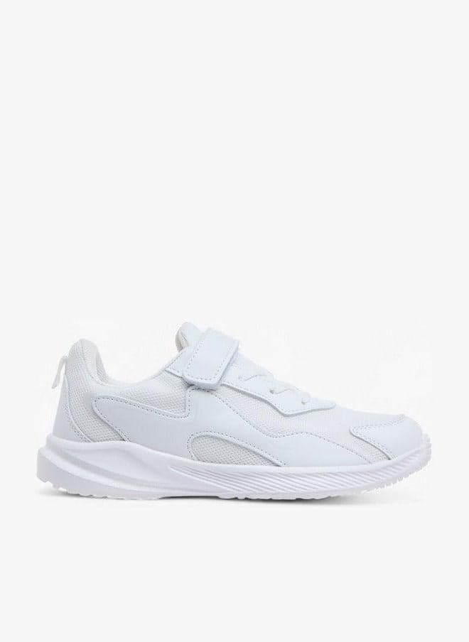 Girls Panelled White Sports Shoes Sx240016Gp - Image 1