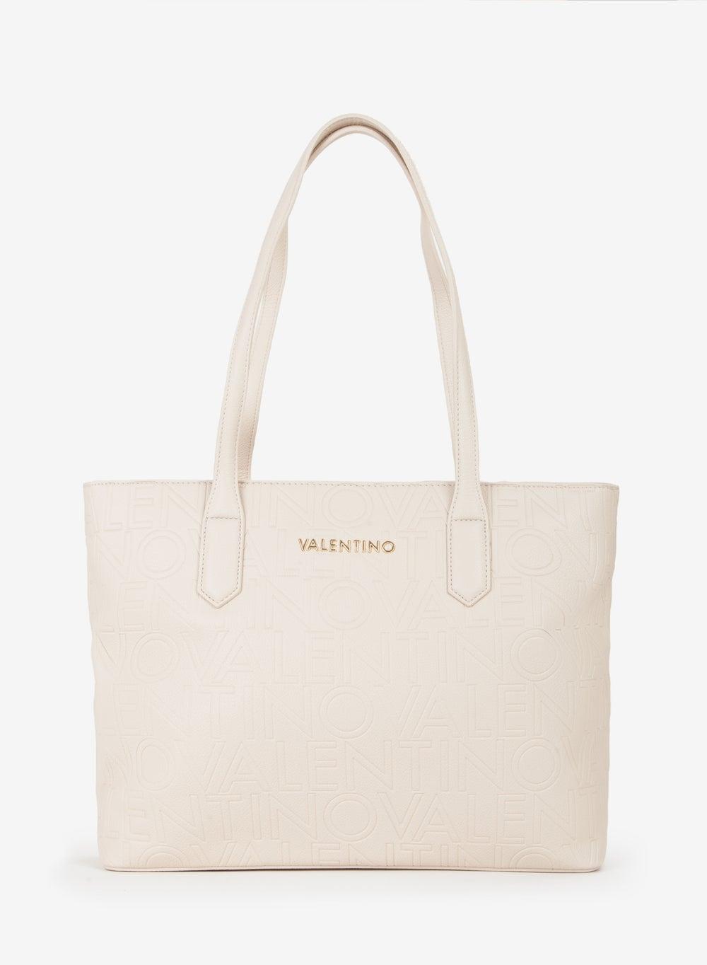 PANSY Logo Shoulder Bag in Encru - Image 1