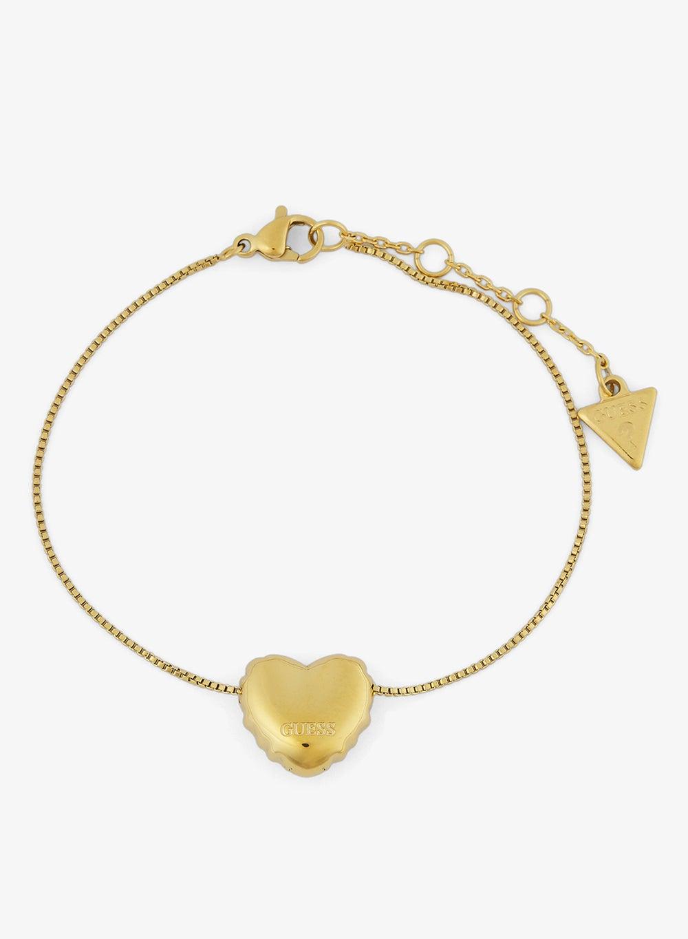 GUESS Iconique Gold Non-Logo Bracelet JUBB05542JWYG - Image 1