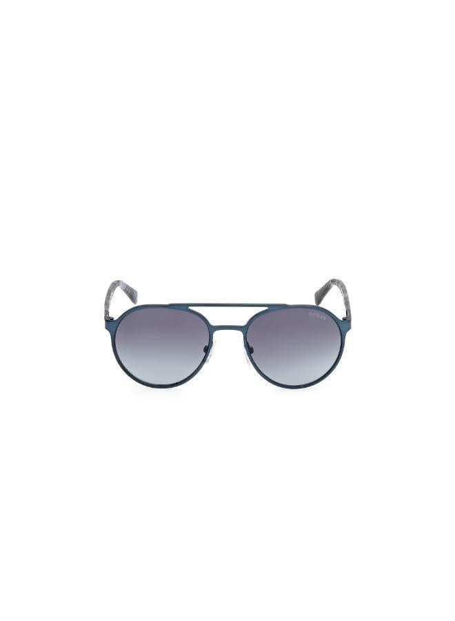 Matte Blue Aviator Sunglasses UV400 Gu0021191W52 - Image 1
