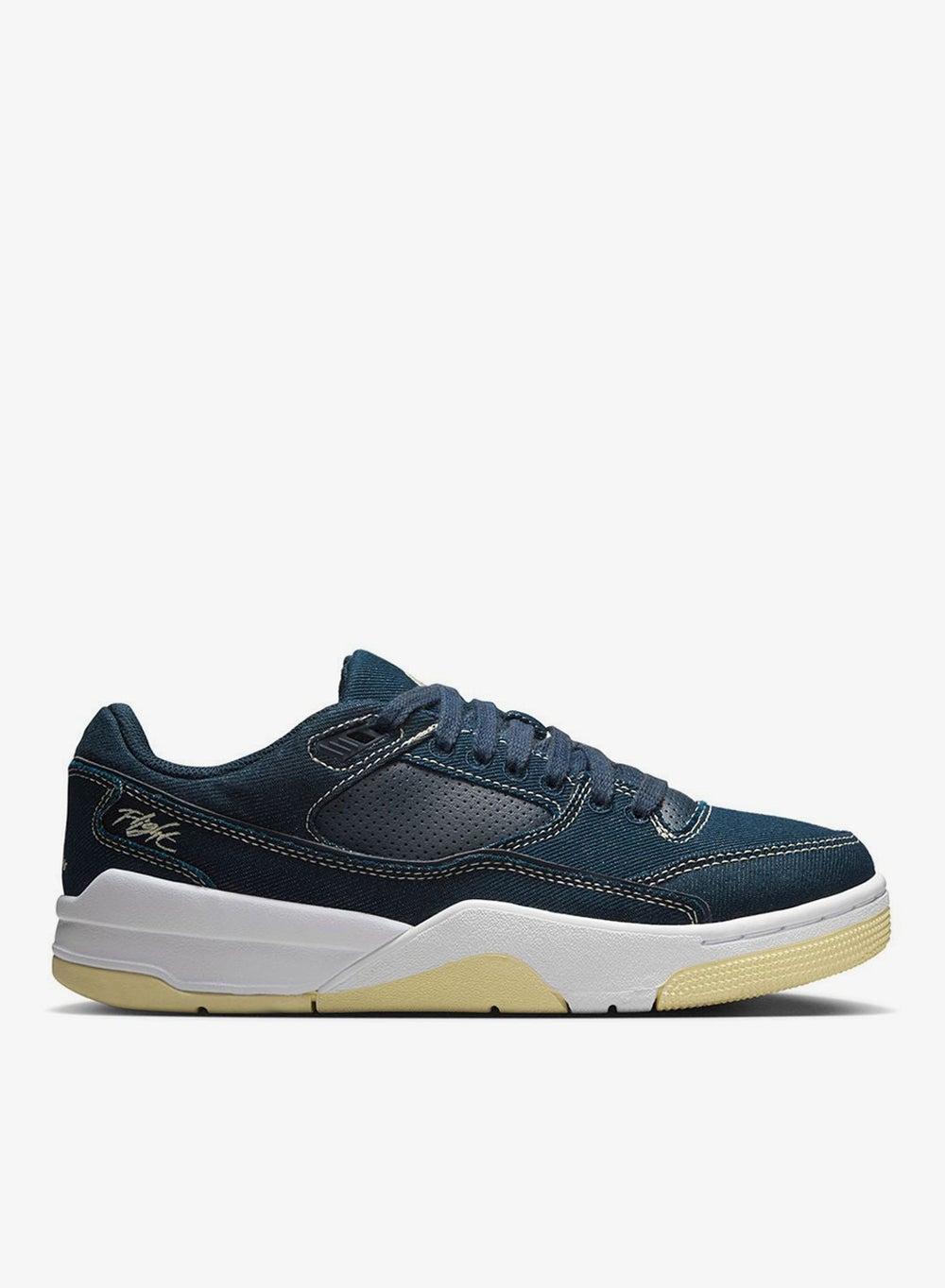 Jordan Flight Court Denim Leather Sneakers Ih4489 451 - Image 1