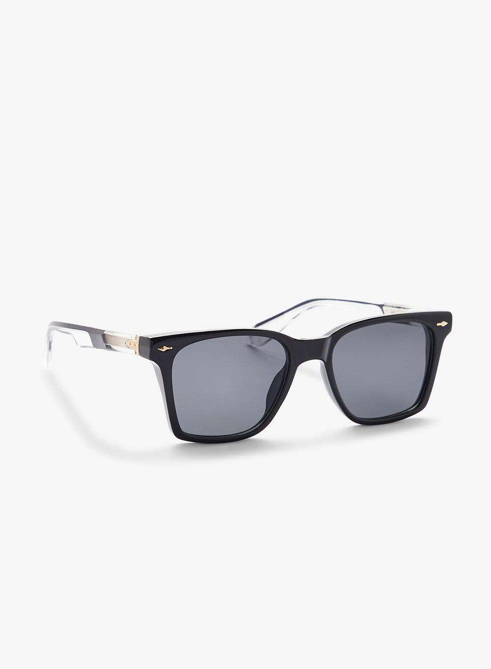 Ti6204 Classic Black Wayfarer Sunglasses for Men - Image 1