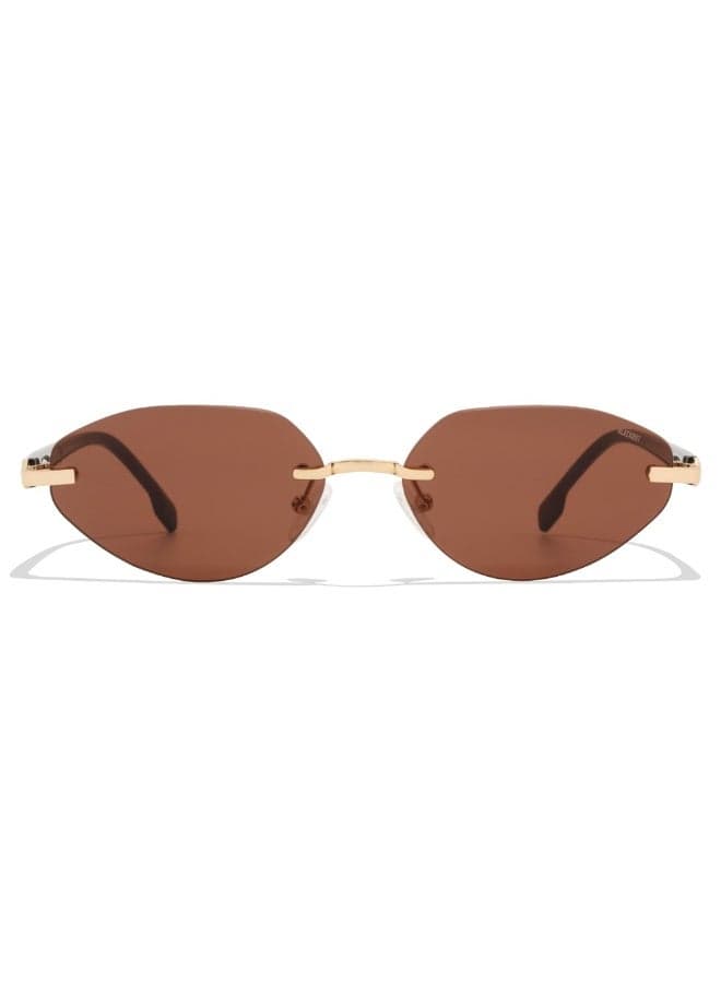 BlackOut CLARENCE Su102904 Gold Wayfarer Sunglasses - Image 1